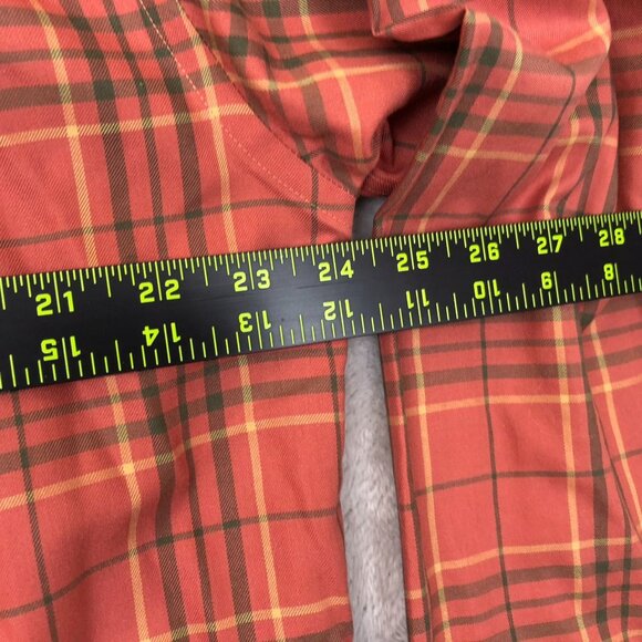 Brooks Brothers Men 346 Shirt Medium Plaid Long Sleeve Button Up Non-Iron Casual - Picture 4 of 7